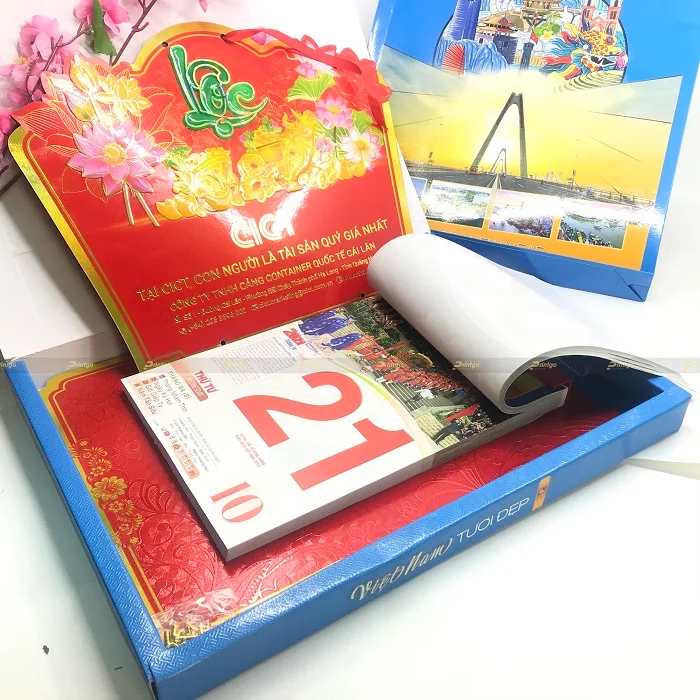 Printgo x CICT: Thiết kế và in ấn Lịch độc quyền ấn tượng cho ngành hàng hải