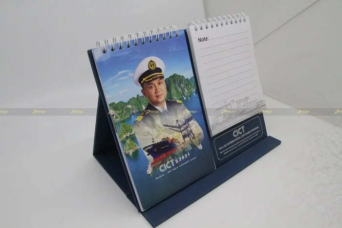 Printgo x CICT: Thiết kế và in ấn Lịch độc quyền ấn tượng cho ngành hàng hải