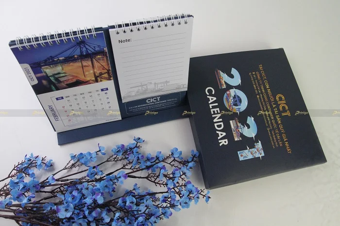 Printgo x CICT: Thiết kế và in ấn Lịch độc quyền ấn tượng cho ngành hàng hải