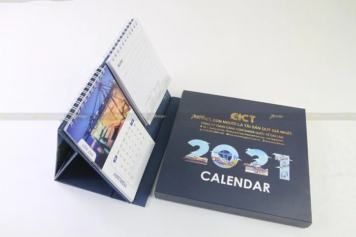 Printgo x CICT: Thiết kế và in ấn Lịch độc quyền ấn tượng cho ngành hàng hải