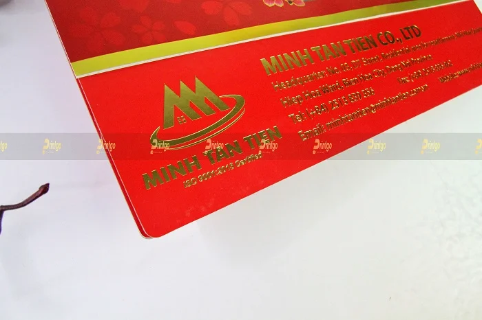 Printgo x Minh Tân Tiến: Thiết kế và in ấn lịch Tết lò xo giữa cho doanh nghiệp xây dựng