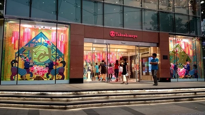 Tết dương lịch đi chơi ở đâu tphcm:Takashimaya