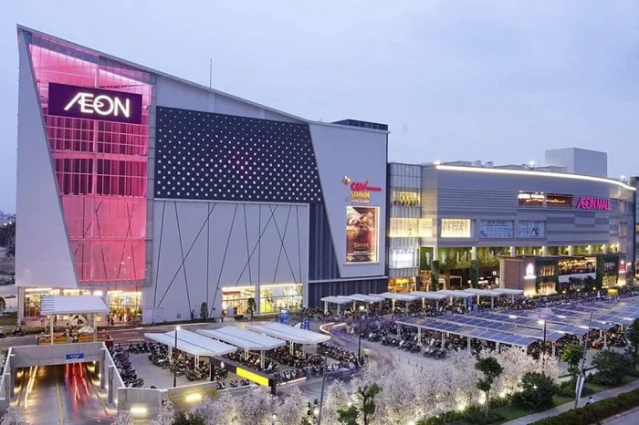 Tết dương lịch đi đâu chơi ở sài gòn: Aeon Mall