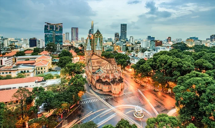 Tết tây đi đâu ở sài gòn