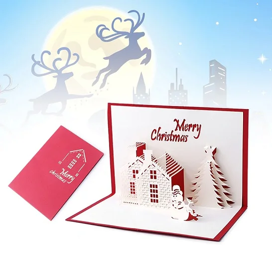 Thiệp chúc mừng – món quà không thể thiếu trong ngày giáng sinh