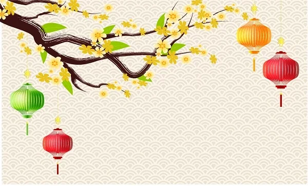 Chia sẻ miễn phí file thiết kế hoa mai vector sáng tạo nhất