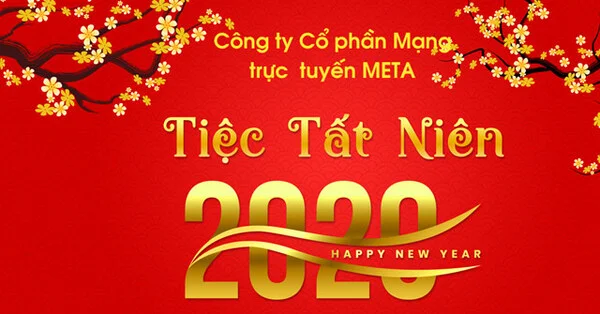 Chuyên thiết kế backdrop tất niên đẹp, độc đáo và ấn tượng