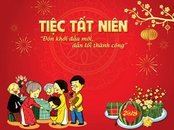 Chuyên thiết kế backdrop tất niên đẹp, độc đáo và ấn tượng