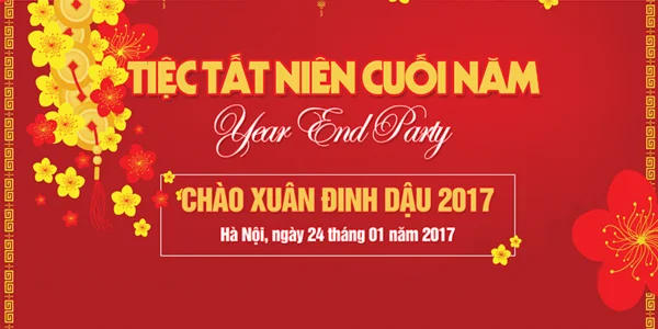 Chuyên thiết kế backdrop tất niên đẹp, độc đáo và ấn tượng