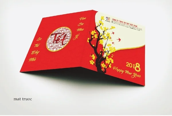 Công ty in thiệp chúc mừng năm mới chất lượng, uy tín tại Hà Nội