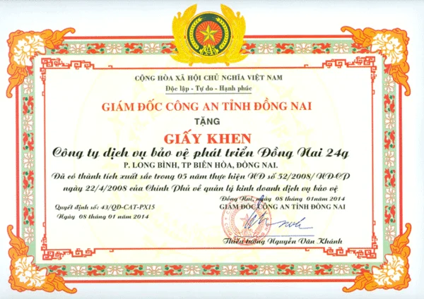 Địa chỉ chuyên nhận in giấy khen chất lượng cao trên toàn quốc