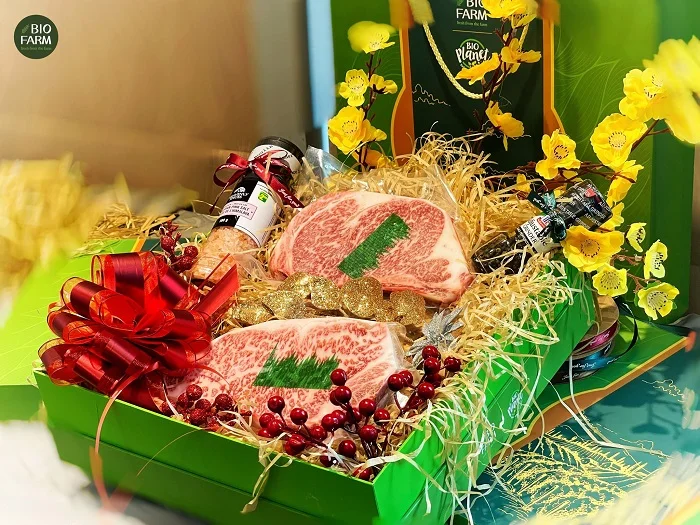 Printgo x BioFarm: Khám phá bộ hộp đựng quà Tết độc đáo dành cho ngành thực phẩm