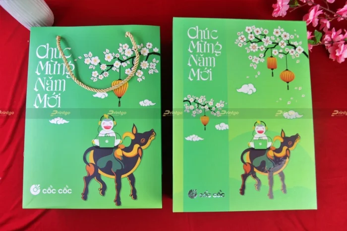 Printgo x Cốc Cốc: Trọn bộ ấn phẩm Tết đặc biệt dành cho lĩnh vực Công nghệ thông tin
