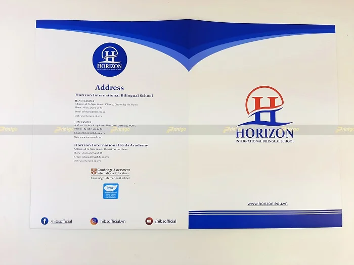Printgo x Horizon: Trọn bộ ấn phẩm quà tặng đặc biệt dành cho hệ thống trường học Quốc tế