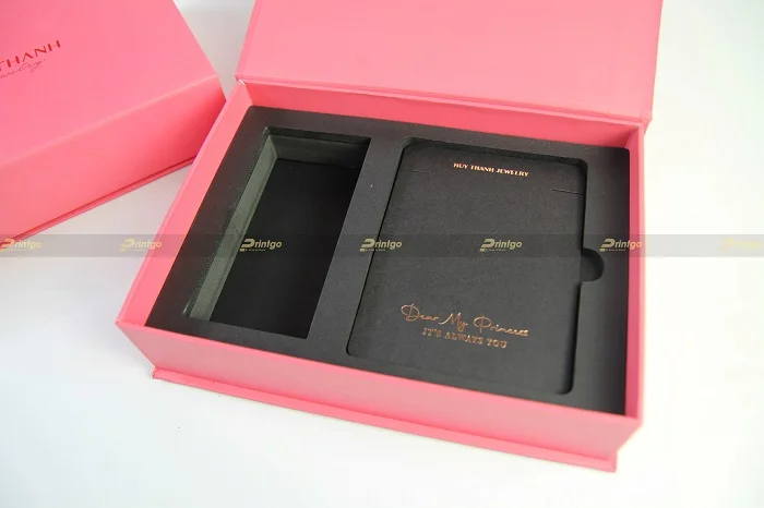 Printgo x Huy Thanh Jewelry: Đón valentine ngọt ngào cùng bộ hộp đựng trang sức sang trọng và thanh lịch