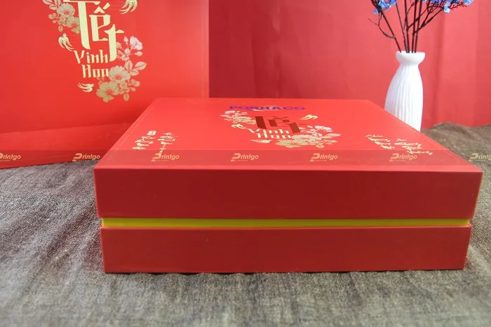 Printgo x Poshaco: Thiết kế và in ấn bộ hộp đựng quà Tết cho doanh nghiệp hoạt động trong lĩnh vực công nghiệp xây dựng