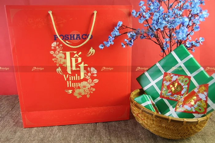 Printgo x Poshaco: Thiết kế và in ấn bộ hộp đựng quà Tết cho doanh nghiệp hoạt động trong lĩnh vực công nghiệp xây dựng