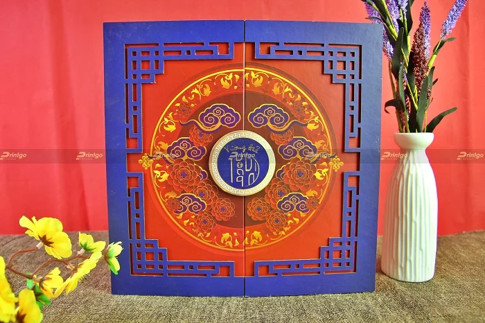 Thiết kế và in ấn hộp đựng quà Tết cho thương hiệu bánh dứa Singapore Vương Giả