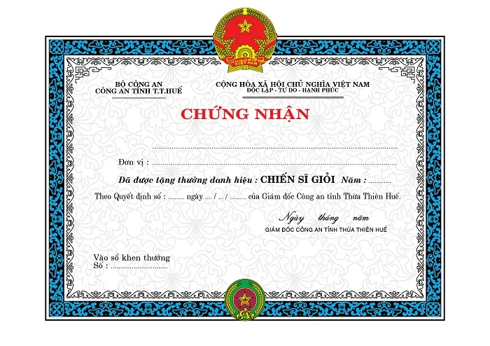 Tổng hợp 50+ mẫu bằng khen, giấy khen vector đẹp nhất hiện nay