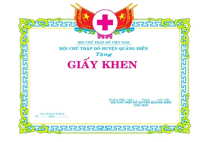 Tổng hợp 50+ mẫu bằng khen, giấy khen vector đẹp nhất hiện nay