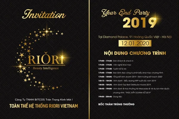 Tổng hợp các mẫu mẫu thiệp mời tất niên đẹp, ấn tượng và trang trọng