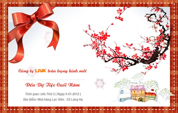 Tổng hợp các mẫu thư mời tất niên hay, ý nghĩa và ấn tượng nhất