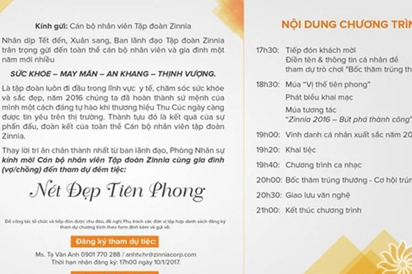 Tổng hợp các mẫu thư mời tất niên hay, ý nghĩa và ấn tượng nhất