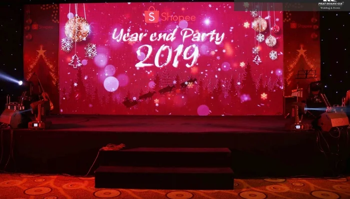 Trọn bộ 50+ mẫu backdrop year end party ấn tượng nhất dịp cuối năm