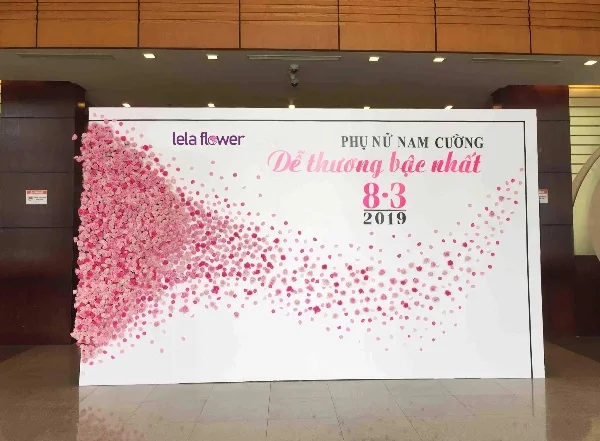 Địa chỉ thiết kế và in backdrop 8/3 đẹp, uy tín và chất lượng trên toàn quốc