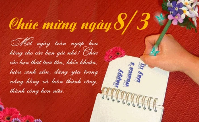 Download miễn phí 30+ hình ảnh chúc mừng 8/3 độc đáo và ấn tượng nhất