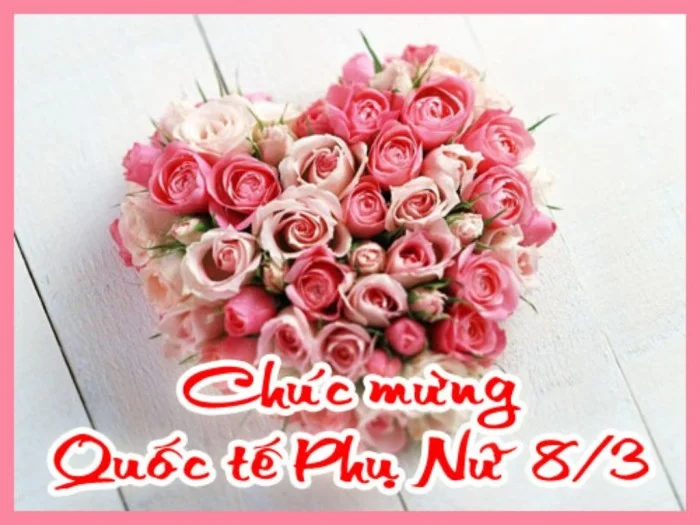 Download miễn phí 30+ hình ảnh chúc mừng 8/3 độc đáo và ấn tượng nhất