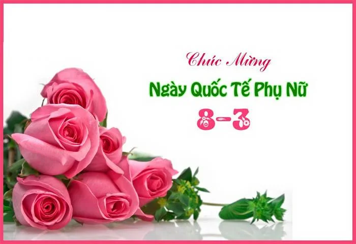 Download miễn phí 30+ hình ảnh chúc mừng 8/3 độc đáo và ấn tượng nhất