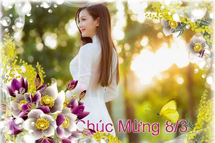 Download miễn phí 30+ hình ảnh chúc mừng 8/3 độc đáo và ấn tượng nhất