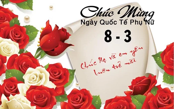 Download miễn phí 30+ hình ảnh chúc mừng 8/3 độc đáo và ấn tượng nhất