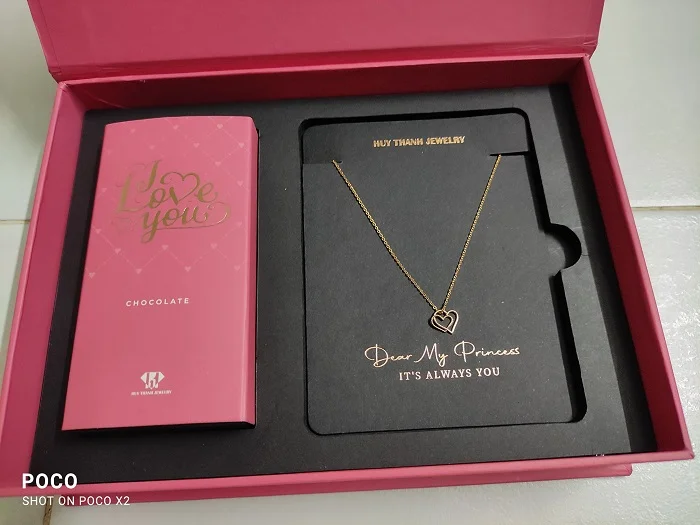 Printgo x Huy Thanh Jewelry: Đón valentine ngọt ngào cùng bộ hộp đựng trang sức sang trọng và thanh lịch