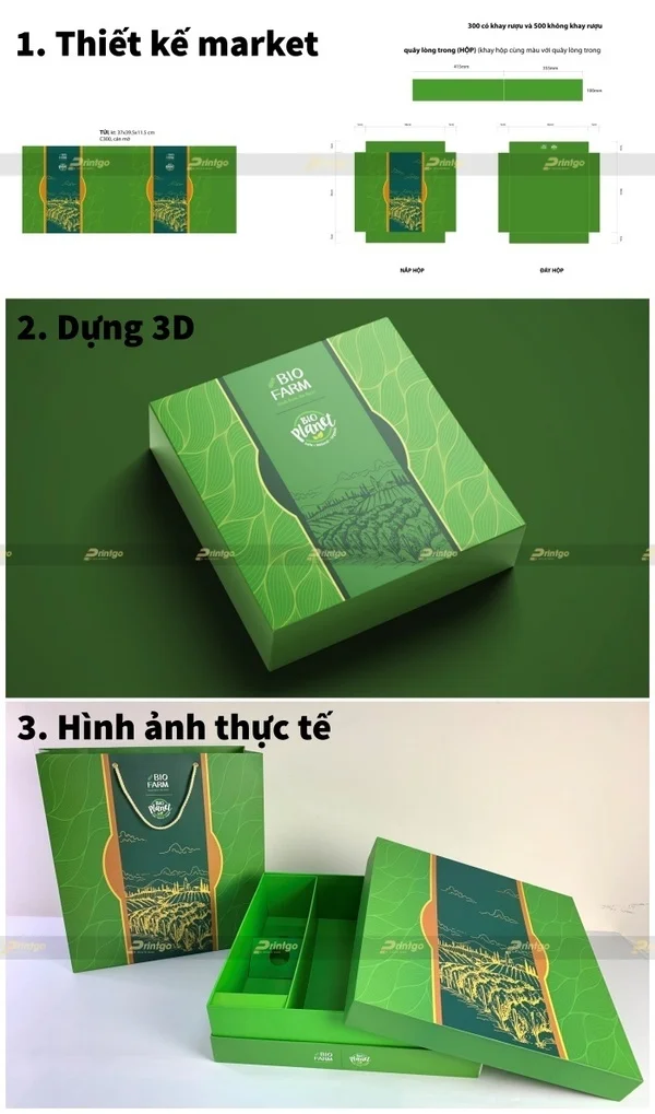 Địa chỉ in hộp giấy số lượng ít giá tốt, chất lượng trên toàn quốc
