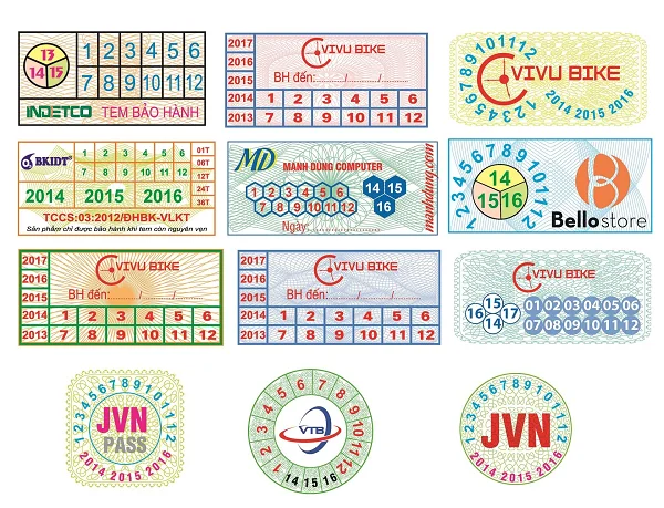 Địa chỉ in tem bảo hành giá rẻ, chất lượng cao, uy tín trên toàn quốc