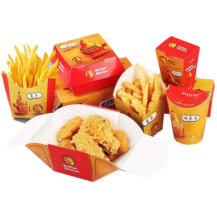 Địa chỉ thiết kế và in hộp giấy đựng gà đảm bảo an toàn sức khỏe