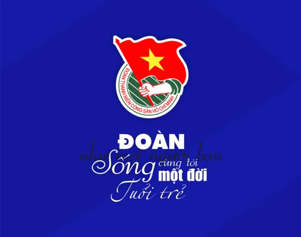 Download miễn phí file background Đoàn Thanh Niên đẹp, sáng tạo nhất