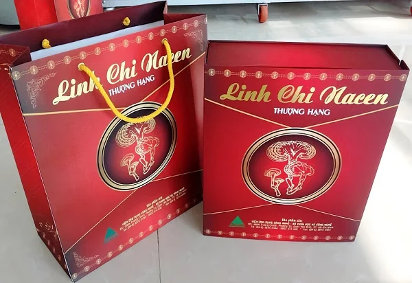 In hộp giấy đựng nấm linh chi cao cấp, sang trọng và uy tín số 1 Việt Nam