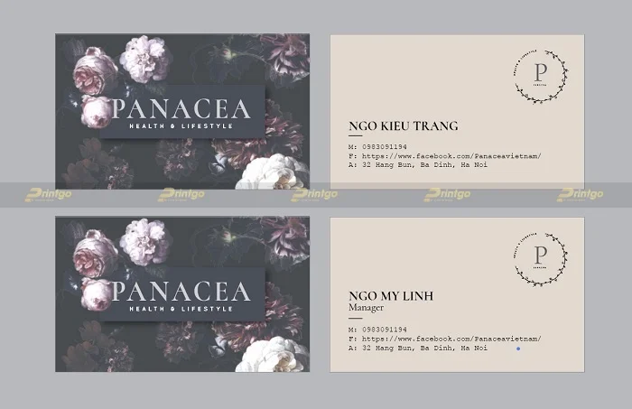 Printgo x Panacea: Thiết kế và in ấn bộ nhận diện thương hiệu độc đáo, ấn tượng