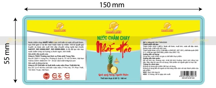 Printgo x Trang Tiên: Thiết kế và in ấn decal thiếc dạng cuộn cho ngành F&B