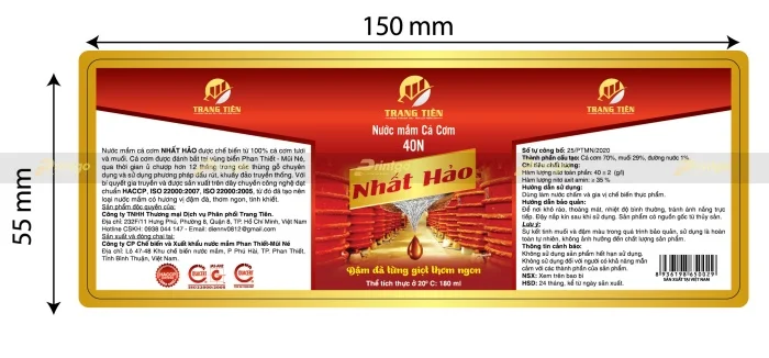 Printgo x Trang Tiên: Thiết kế và in ấn decal thiếc dạng cuộn cho ngành F&B