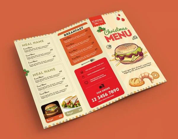 ứng dụng Brochure trong quảng cáo nhà hàng
