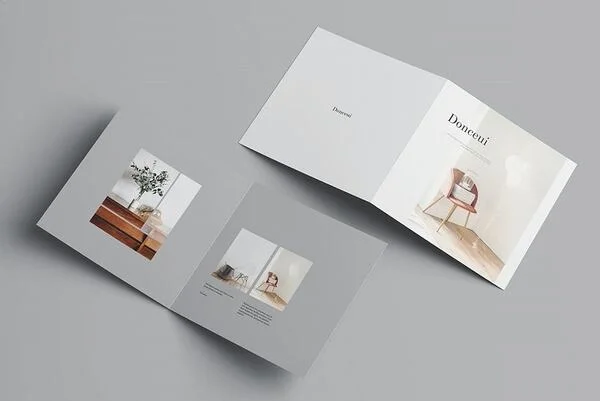 ứng dụng mẫu Brochure đẹp
