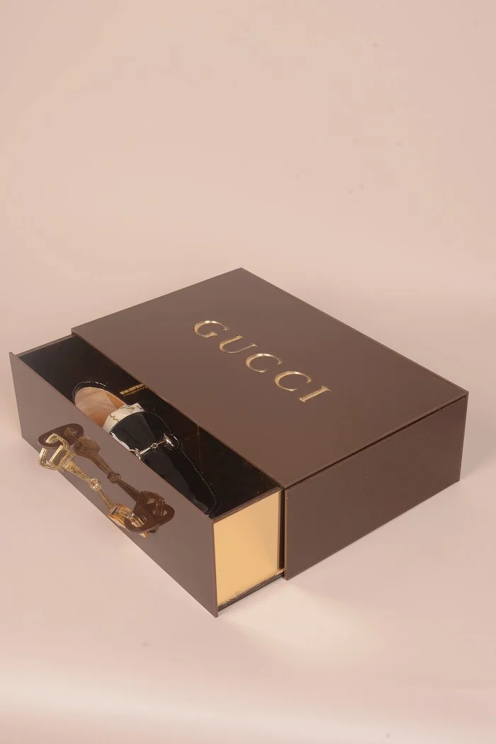 Địa chỉ gia công hộp giấy gucci nhanh chóng, chất lượng