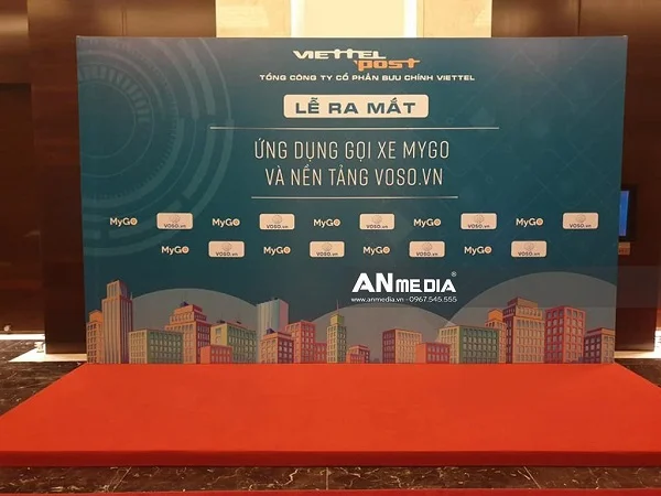 In backdrop thu hút, ấn tượng