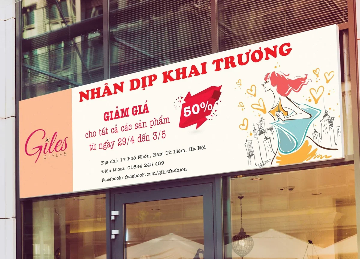 Băng rôn là gì? Vai trò của băng rôn trong quảng bá thương hiệu cho doanh nghiệp 