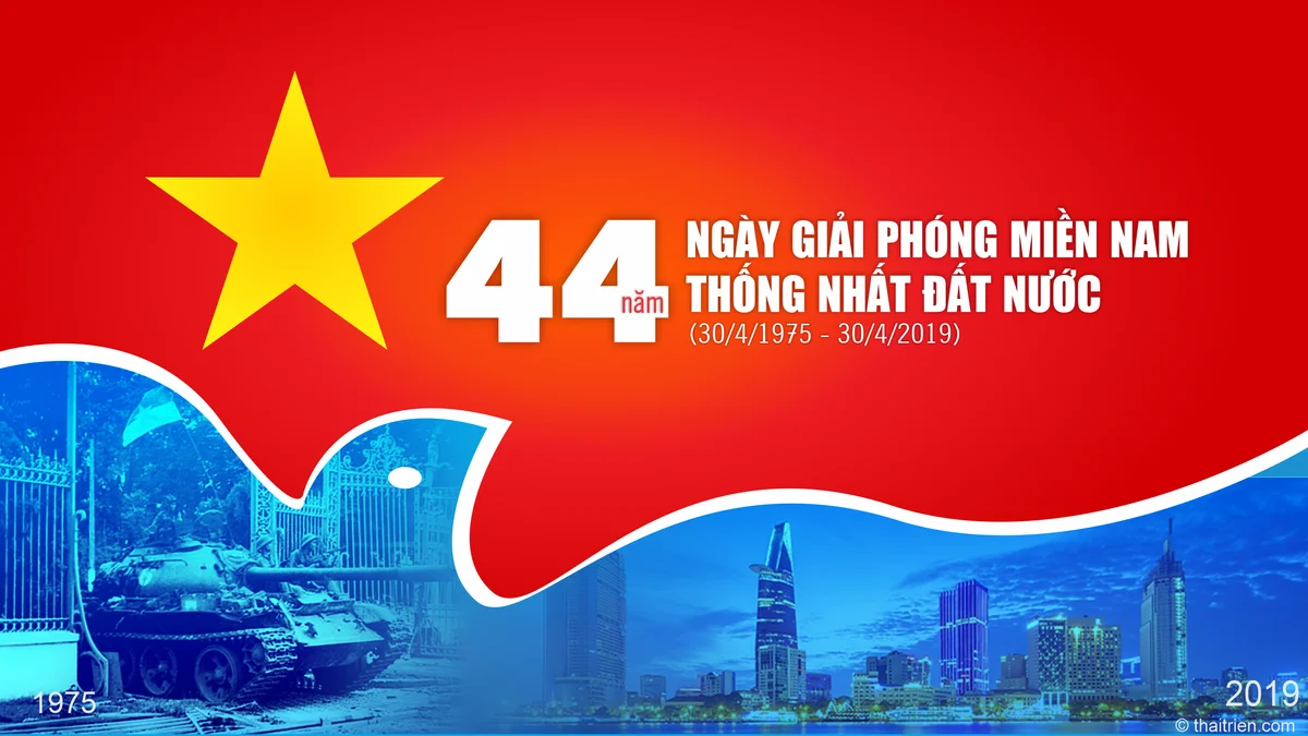 In băng rôn khẩu hiệu 30/4 đẹp, chất lượng