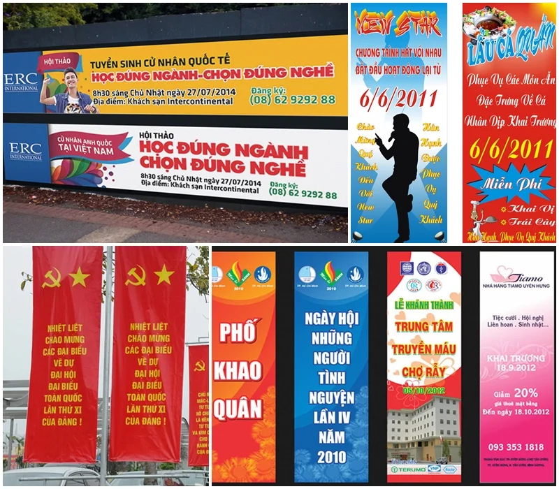 Băng rôn là gì? Vai trò của băng rôn trong quảng bá thương hiệu cho doanh nghiệp 